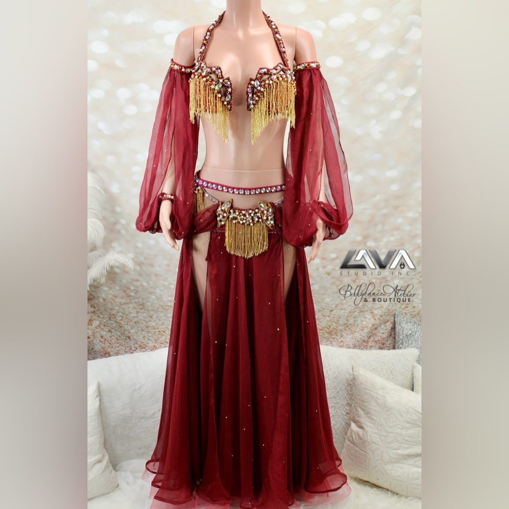 EMAN ZAKI professional bellydance costume NWT